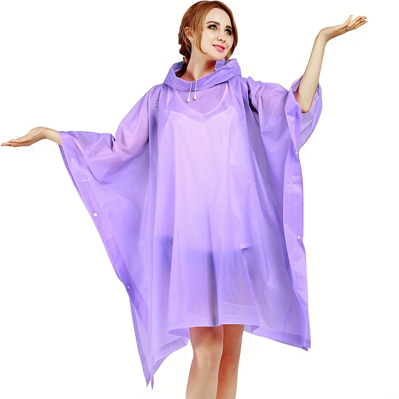 Camping Outdoor Clothing - Regenponchos für Erwachsene, Beutel zum Wandern,