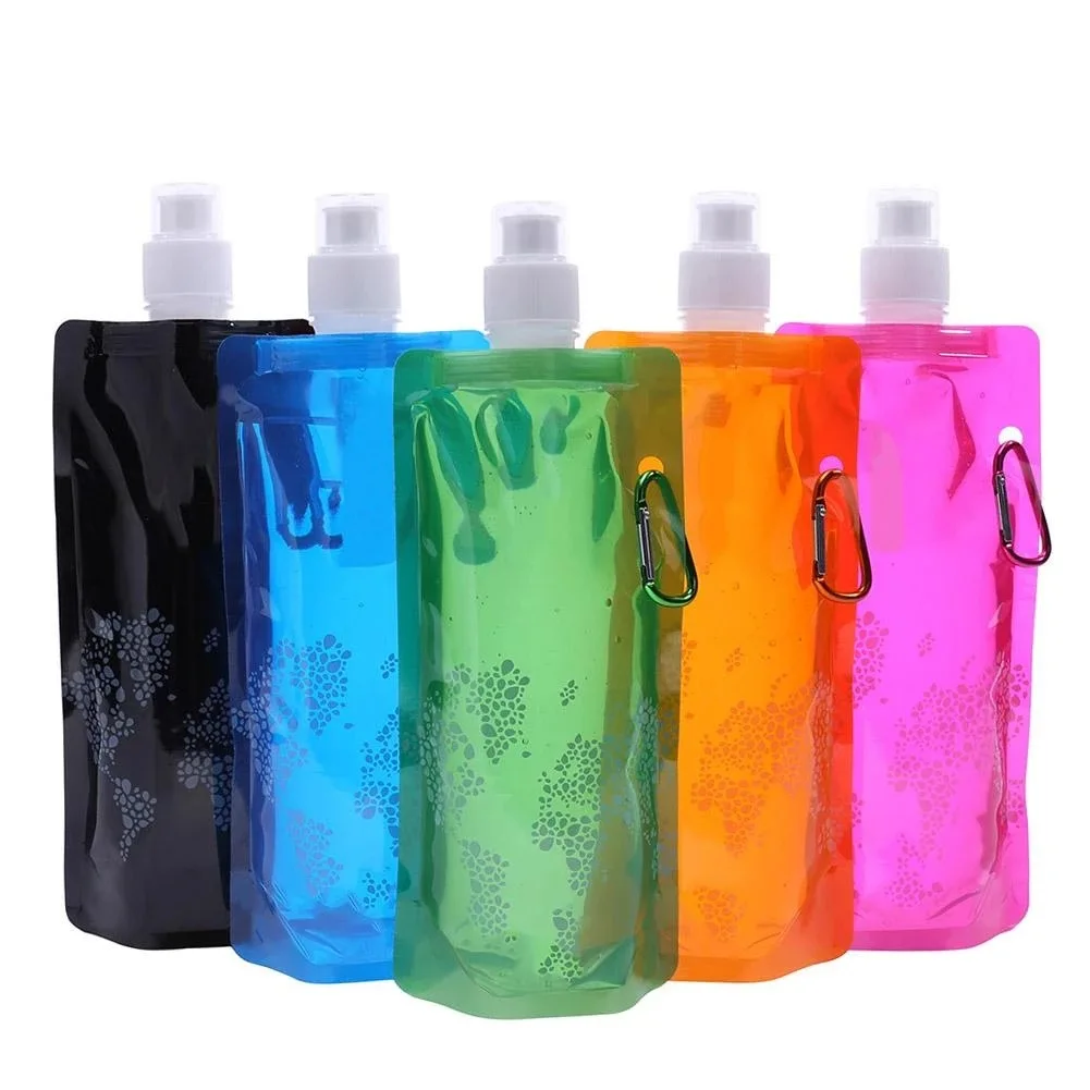 Outdoor Camping Direct - Tragbare ultraleichte faltbare Silikon faltbare Wasserflasche
