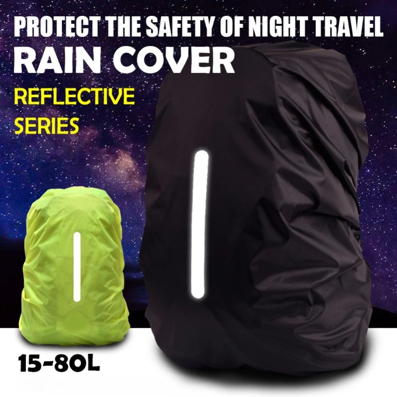 Outdoor Camping Dome - Reflektierende Wasserdichte Rucksack Regen Abdeckung Outdoor
