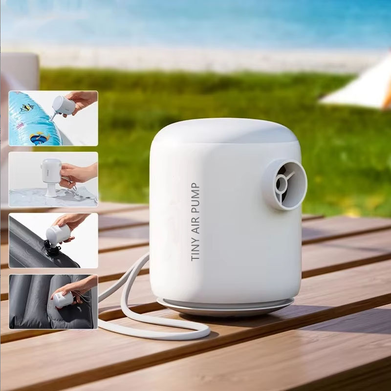Outdoor Camping Mattress - Mini-Luftpumpe, tragbare elektrische Luftpumpe für Luftmatratzen,