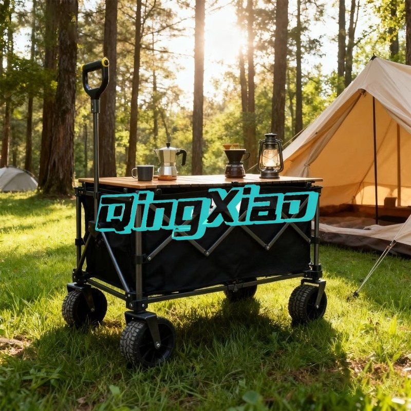 Outdoor Camping Trolley - Elektrischer, faltbarer Campingwagen, tragbarer Outdoor-Picknick-Trolley mit