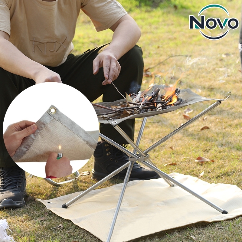 Outdoor Camping Mat - Feuerfeste Matte für Camping im Freien,