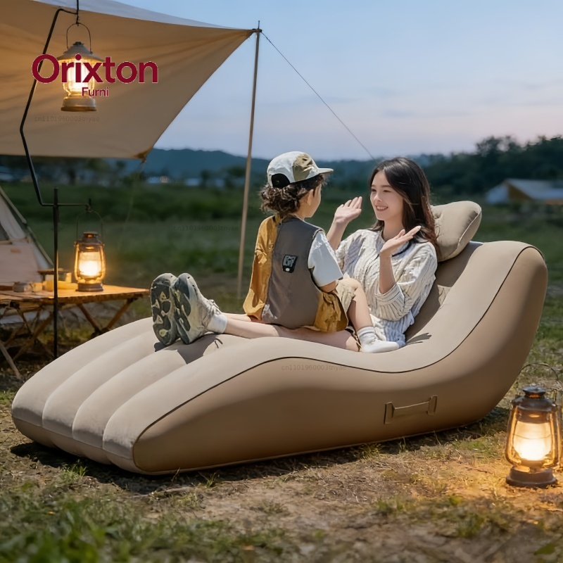 Outdoor Camping Lounge Chairs - Tragbarer, selbstaufblasender Lounge-Sessel für draußen –