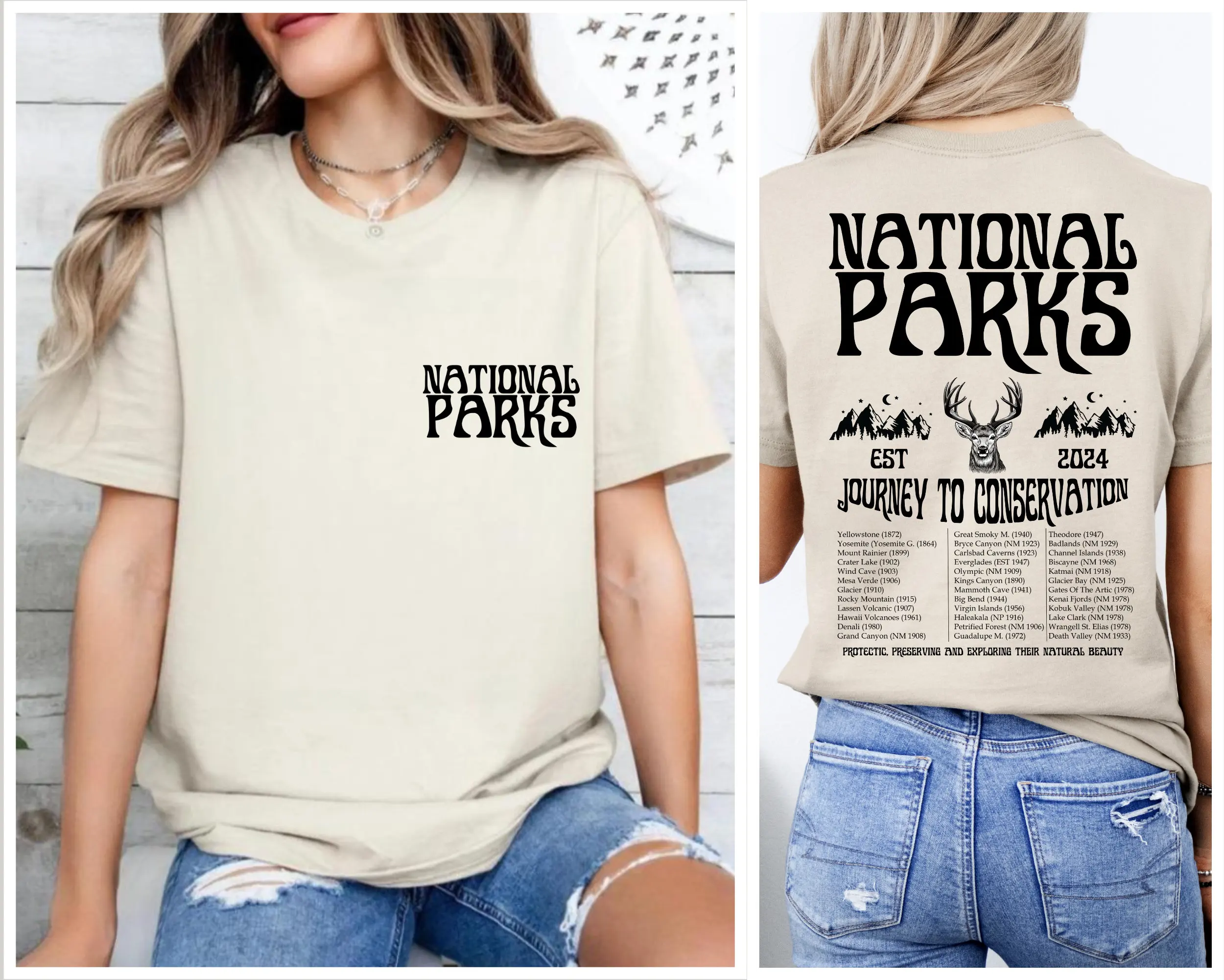 Outdoor Camping Yosemite - Nationalparks T-Shirt US Park S Camping