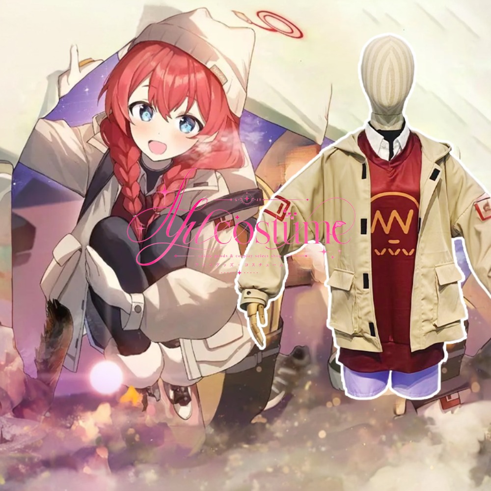 Outdoor Camping Korea - Konuri Maki Camping Cosplay Kostüm Outdoor-Charakter-Outfit