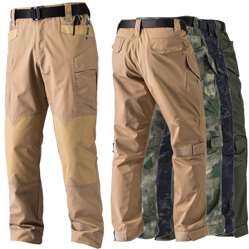 Camping Outdoor Clothing - Herren Wanderhose Ripstop Casual Cargohose Arbeitshose