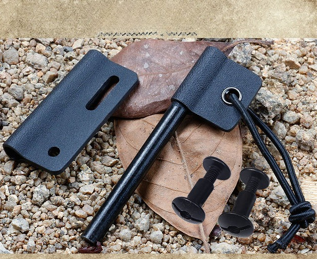 Fire Starter Flint - Outdoor Magnesium Stick Flint Camping Feuer