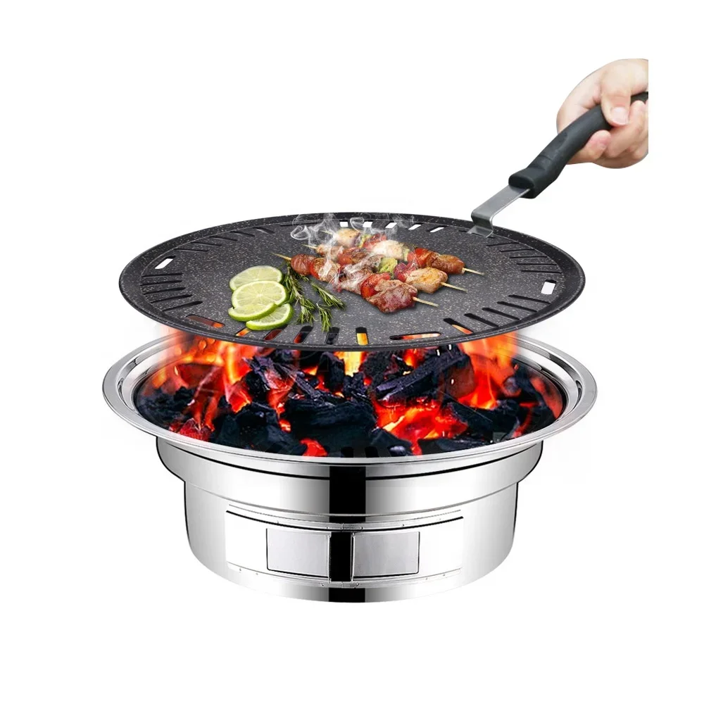 Runde Grillplatte aus Aluminiu – Outdoor Camping Korea Bewertung und Preis