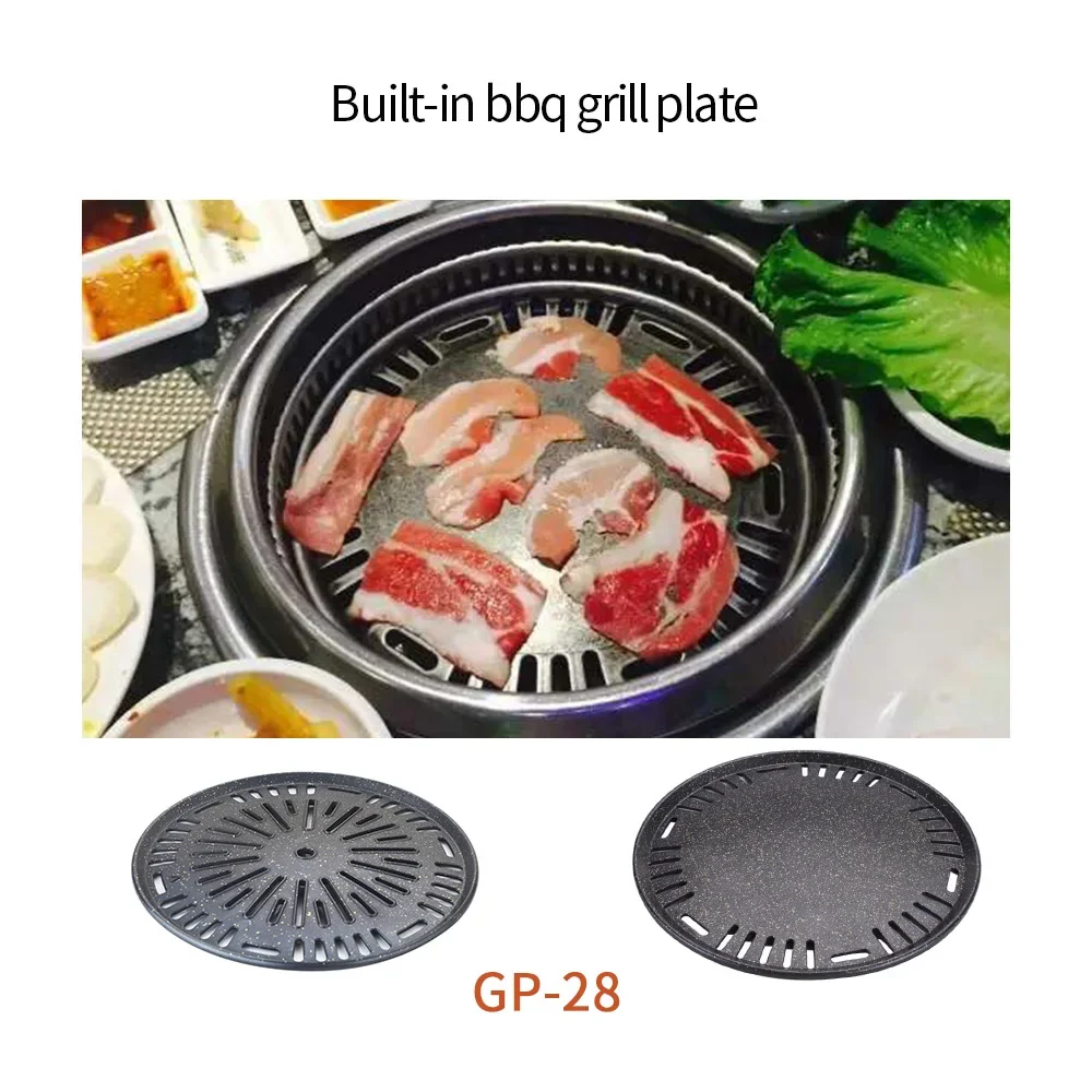 Runde Grillplatte aus Aluminiu – Outdoor Camping Korea Bewertung und Preis
