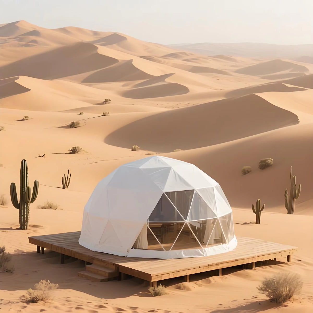 Maßgefertigtes Luxuriöses Mode – Outdoor Camping Dome Bewertung und Preis