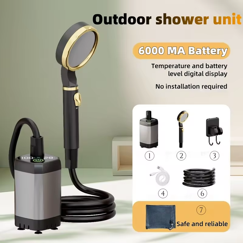 Tragbare Elektrische Außendusc – Outdoor Camping Showers Bewertung und Preis