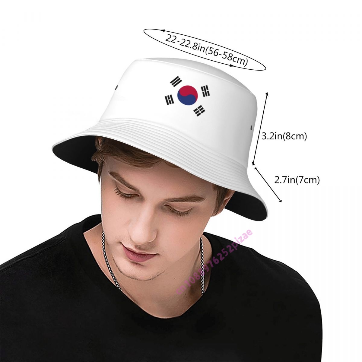 Südkorea 3D-Flagge Herren Dame – Outdoor Camping Korea Bewertung und Preis