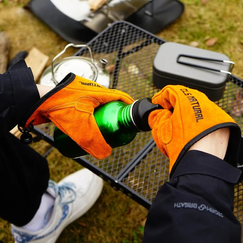 Hitzebeständige BBQ-Handschuhe – Outdoor Camping Fire Bewertung und Preis