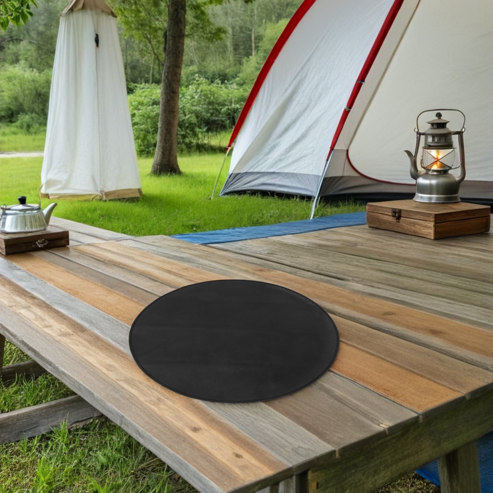 Runde feuerfeste Grillmatte 24 – Outdoor Camping Mat Bewertung und Preis