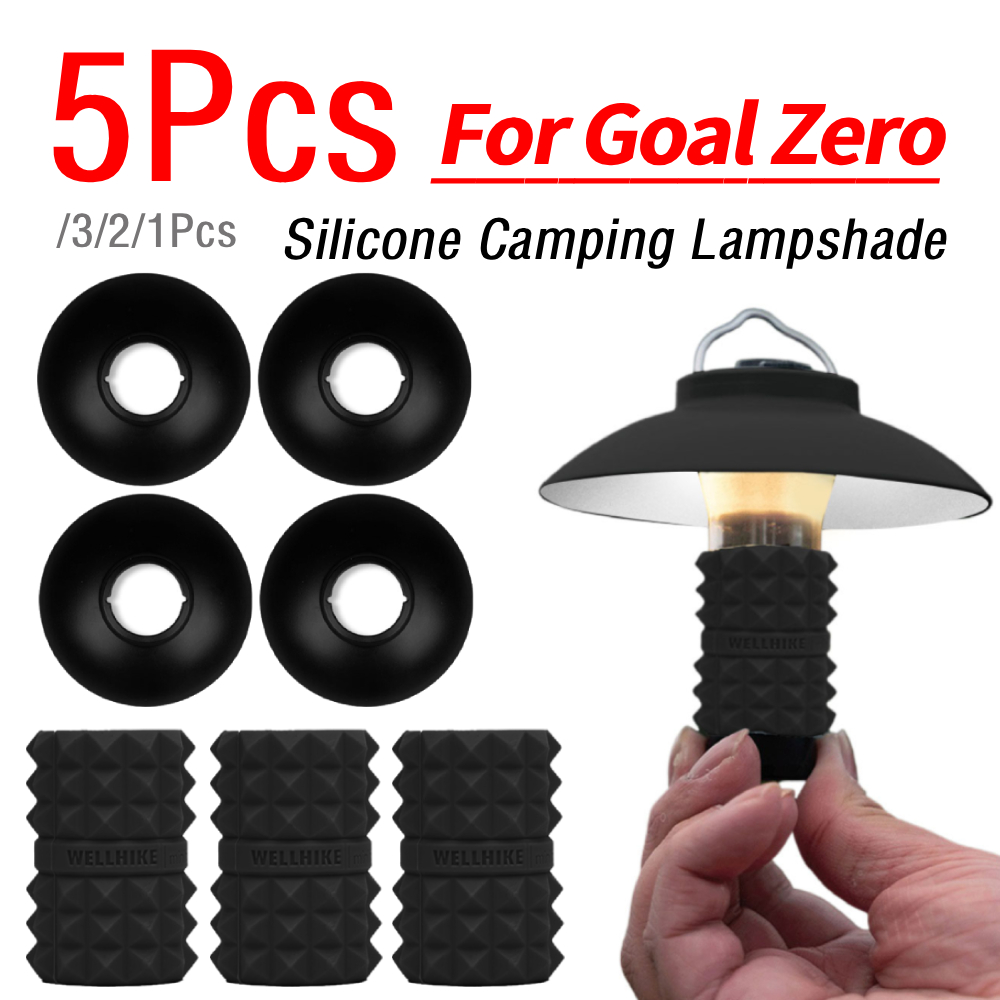 1/2/3/5 Stück Silikon-Lampensc – Outdoor Camping Dome Bewertung und Preis