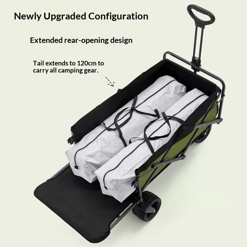 Fabrikverkauf: Faltbarer 4-Rad – Outdoor Camping Trolley Bewertung und Preis