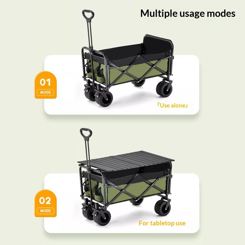 Fabrikverkauf: Faltbarer 4-Rad – Outdoor Camping Trolley Bewertung und Preis