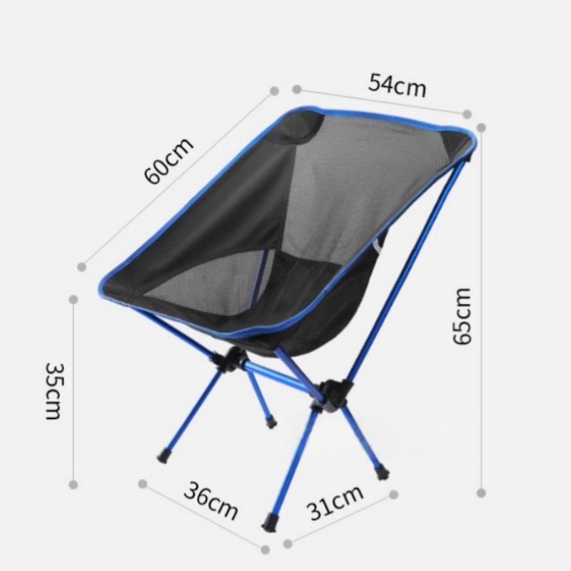 Tragbarer Outdoor-Klappstuhl,  – Outdoor Camping Lounge Chairs Bewertung und Preis