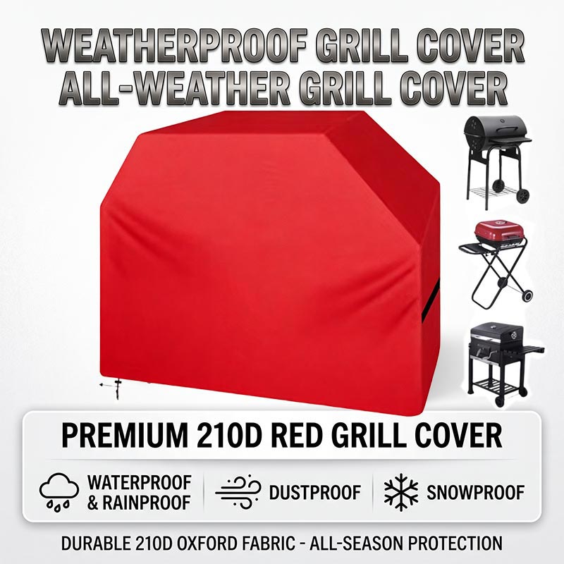 210D BBQ-Abdeckung Staubdicht  – Outdoor Camping Trolley Bewertung und Preis