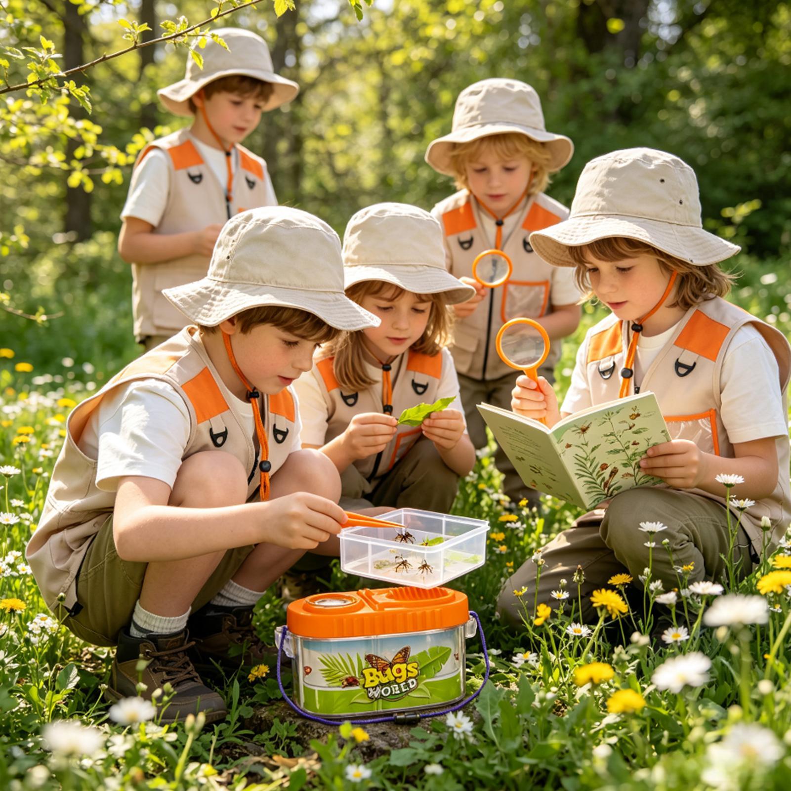 Kinder-Abenteuer-Set mit Lupe  – Outdoor Camping Activities For Kids Bewertung und Preis