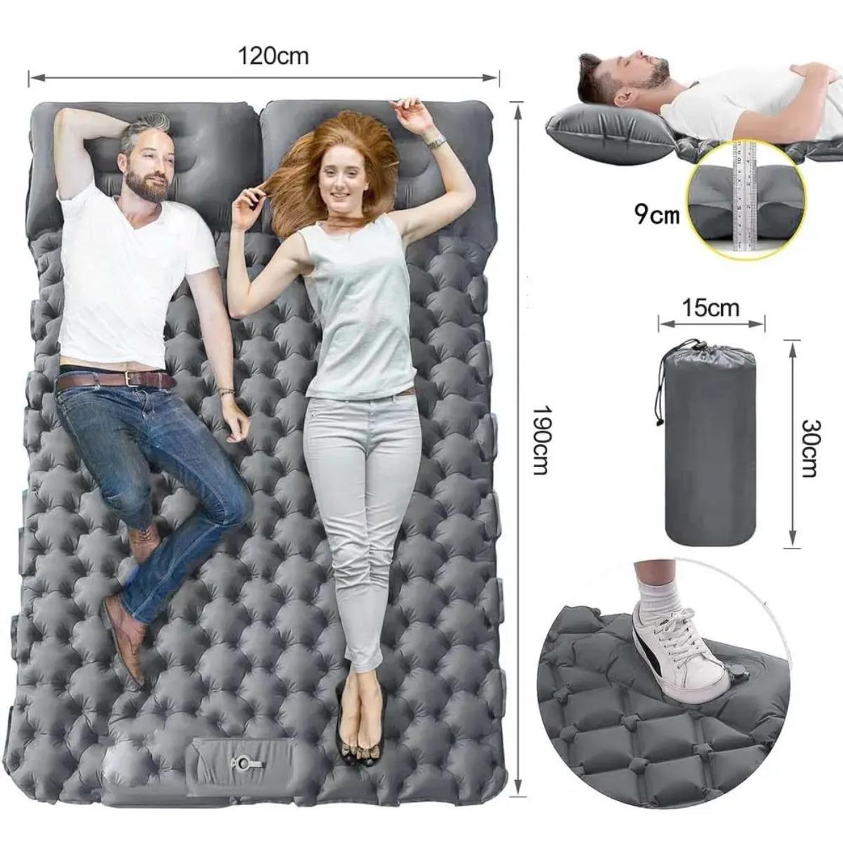 Einzel- und Doppel-Luftmatratz – Outdoor Camping Mattress Bewertung und Preis