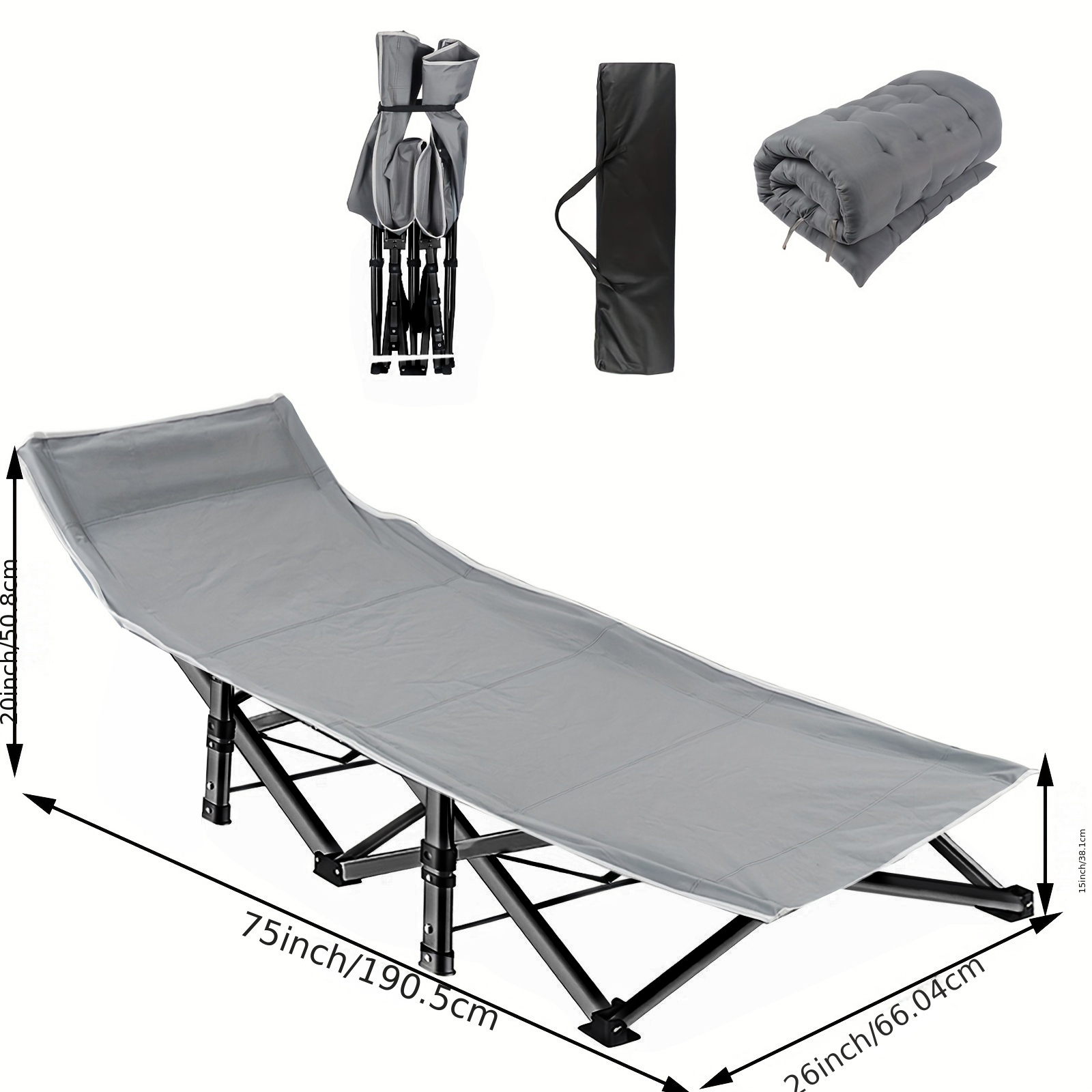 Robuste Klappbare Campingliege – Outdoor Camping Mattress Bewertung und Preis