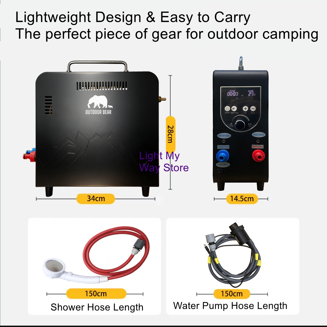 Tragbarer Gas-Warmwasserbereit – Outdoor Camping Water Heater Bewertung und Preis