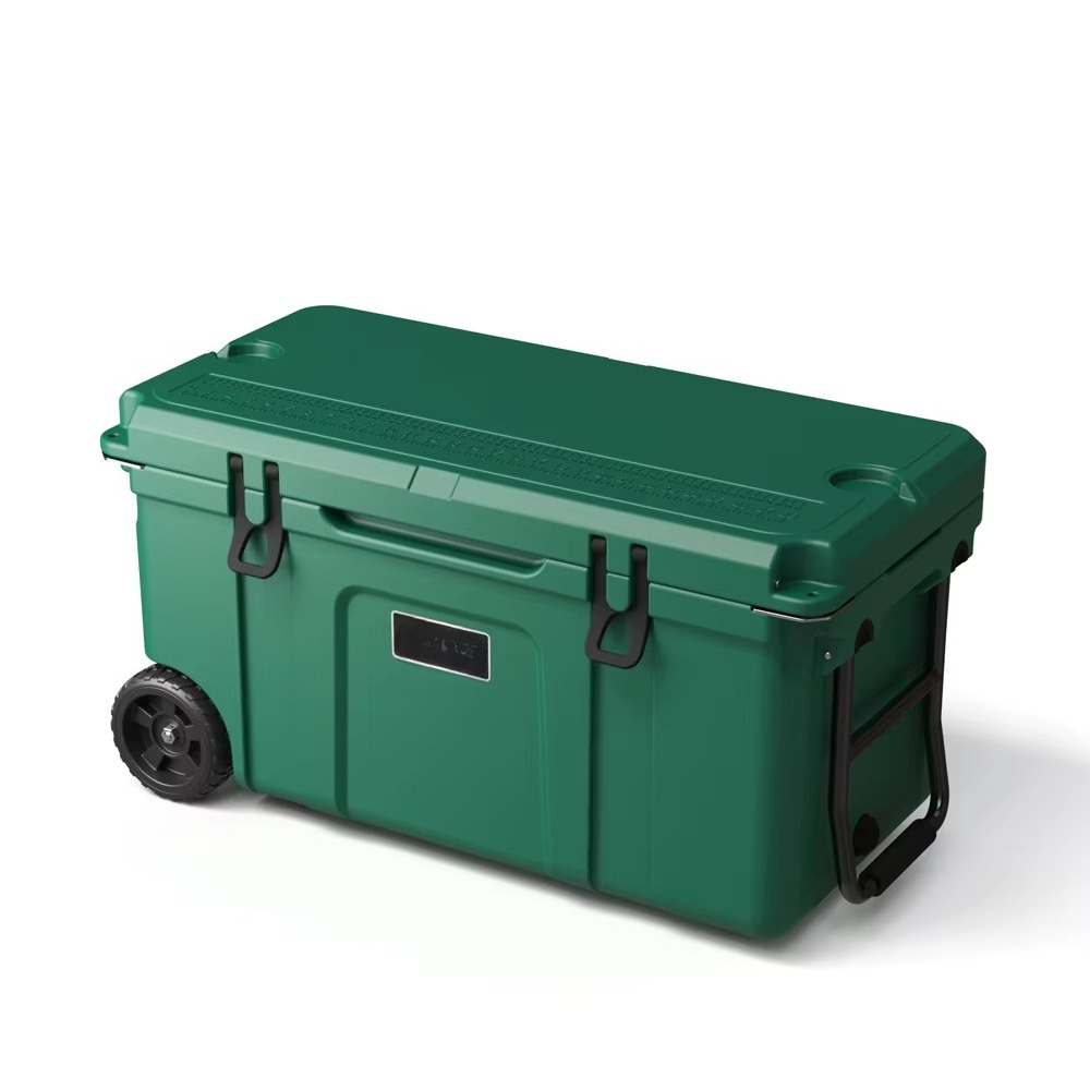 70QT Kühlbox mit individuellem – Outdoor Camping Trolley Bewertung und Preis
