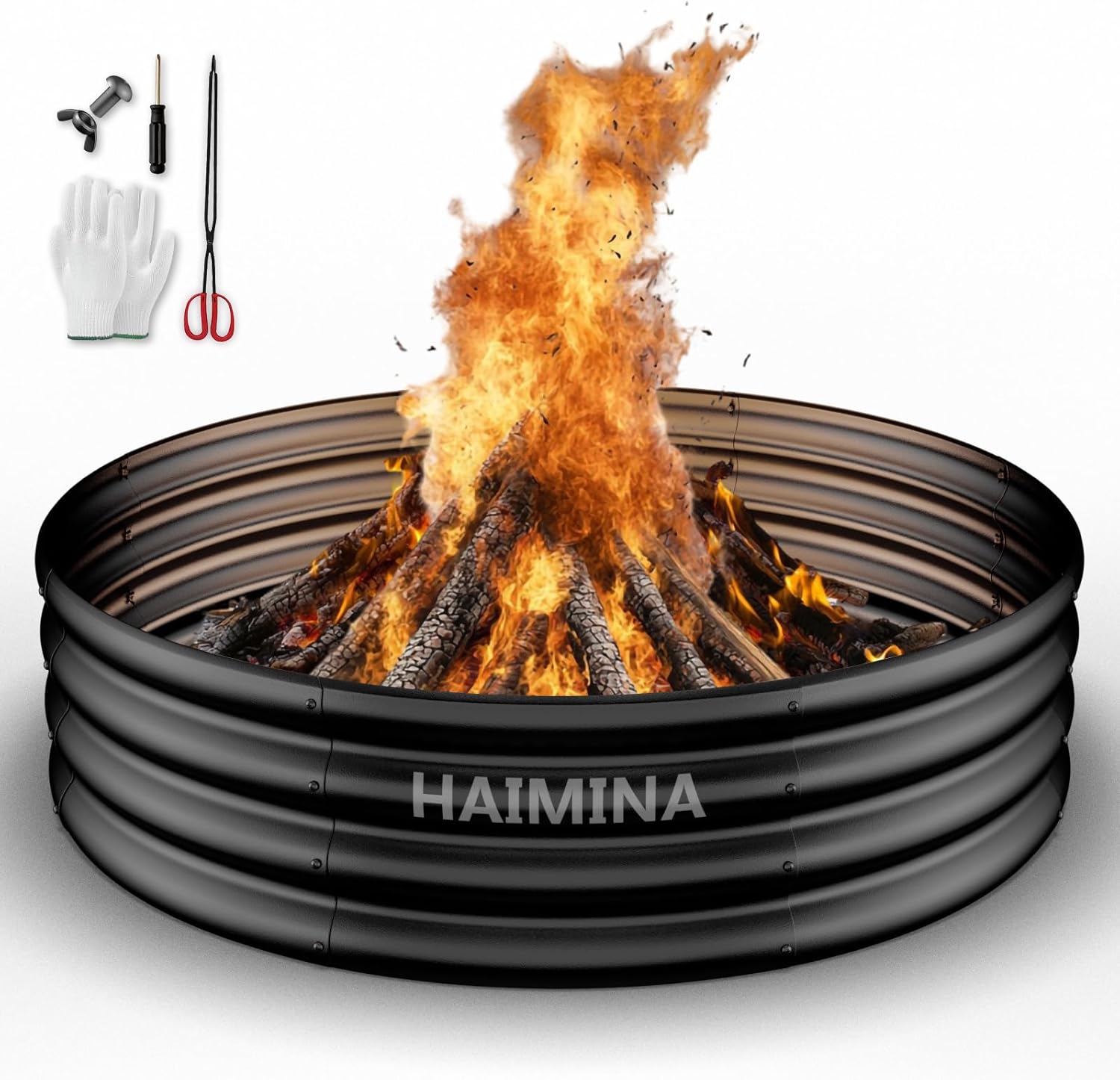 36 Zoll Robuster Feuerring für – Outdoor Camping Fire Bewertung und Preis
