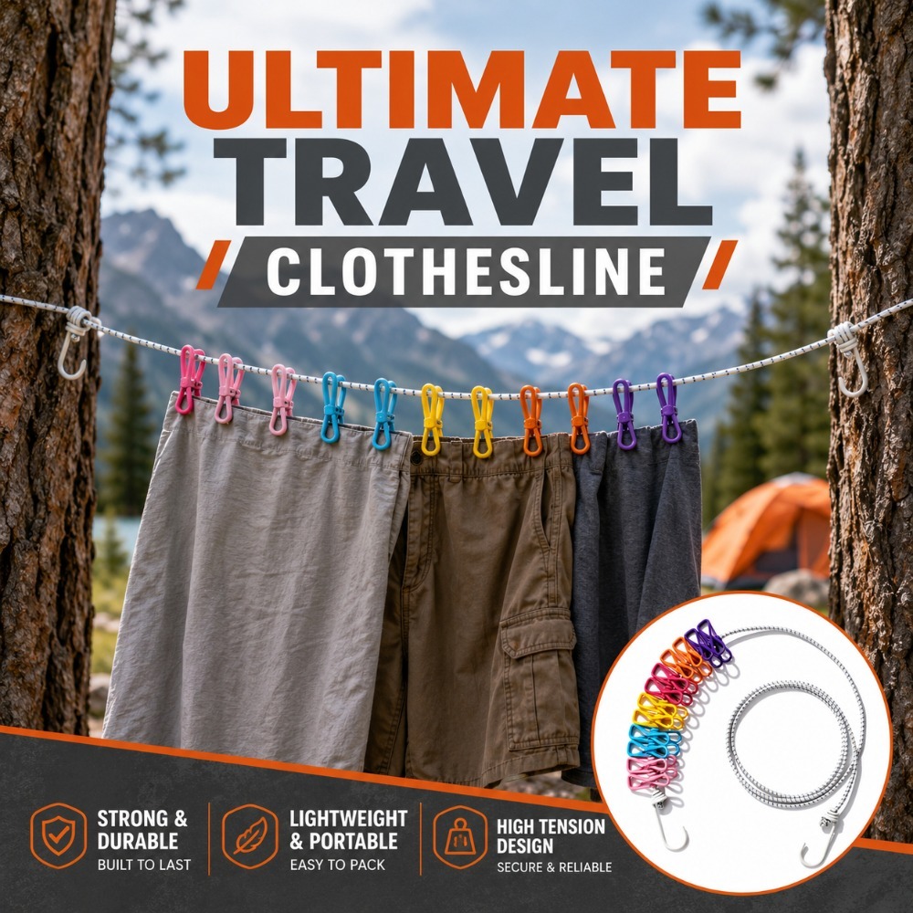 Einziehbare Tragbare Wäschelei – Camping Outdoor Clothing Bewertung und Preis