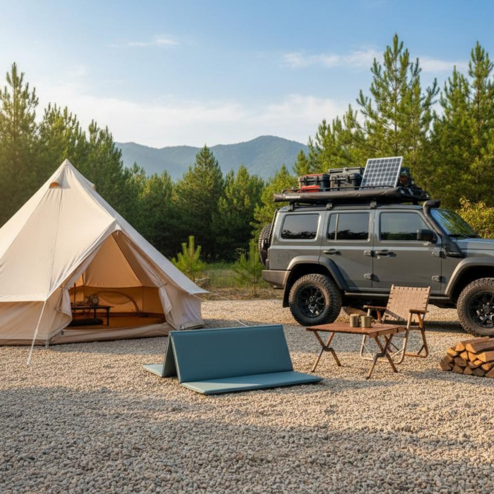 Camping-Tragewagen-Bodenmatte, – Outdoor Camping Mat Bewertung und Preis