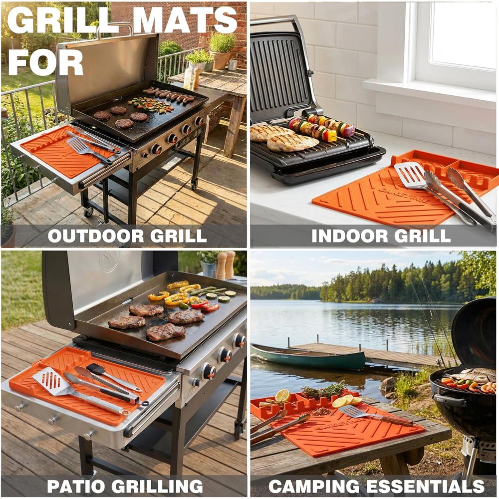 Silikon-Grillmatten oder Grill – Outdoor Camping Mat Bewertung und Preis