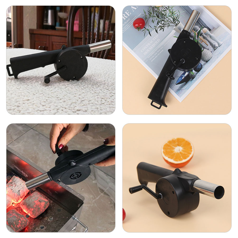 4 Stück tragbare Handkurbel-Fe – Outdoor Camping Fire Bewertung und Preis