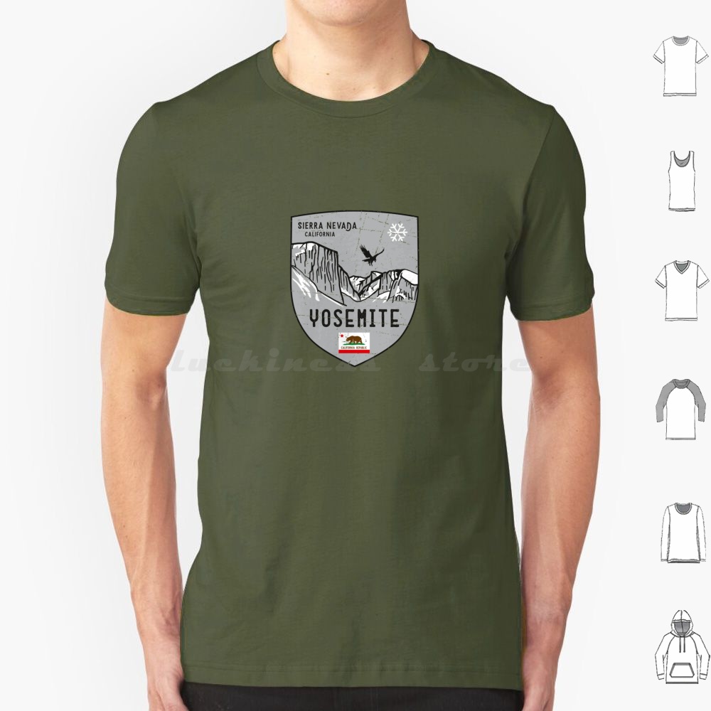 Yosemite California Emblem T-S – Outdoor Camping Yosemite Bewertung und Preis