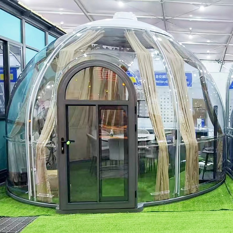 Transparentes Polycarbonat-Gla – Outdoor Camping Dome Bewertung und Preis