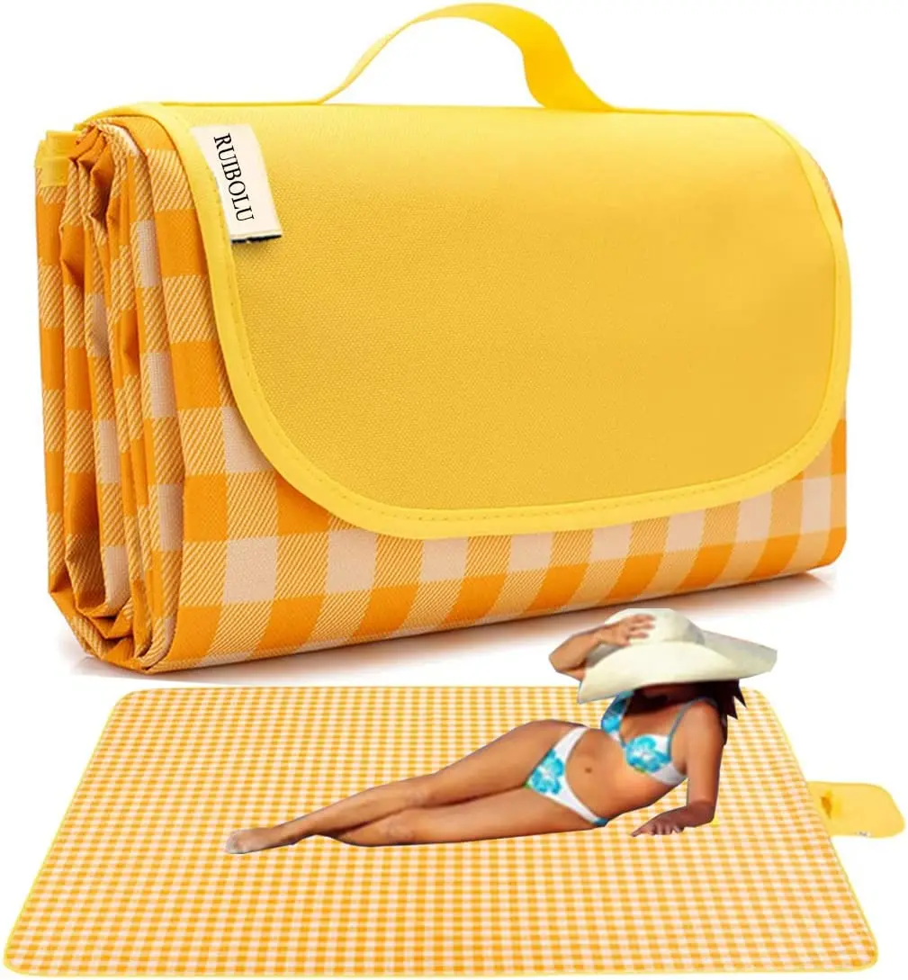 Große Stranddecke, sanddicht,  – Outdoor Camping Blanket Bewertung und Preis